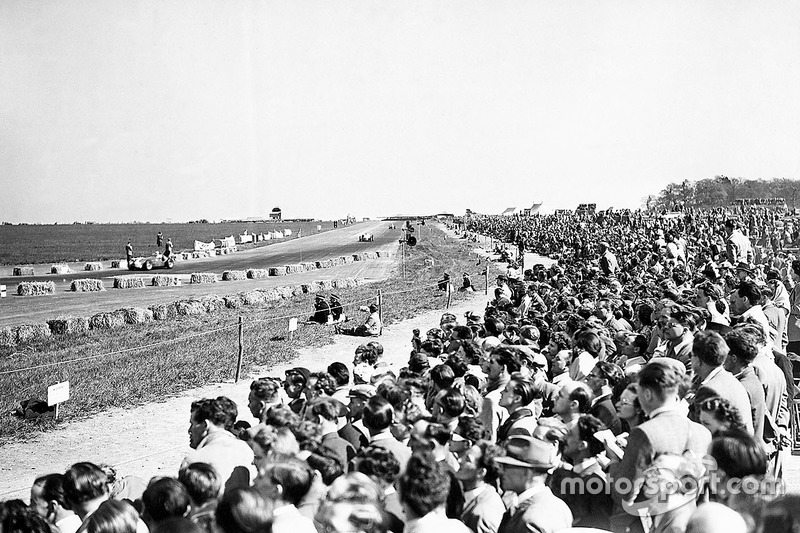 foto do gp de silverstone em 1950